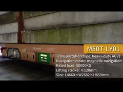 50 টন লোড ক্ষমতা সহ ভারী দায়িত্বের AGV