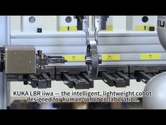 KUKA LBR IIWA ৭ অক্ষের প্যালেটাইজিং প্যাকেজিং সহযোগী রোবট